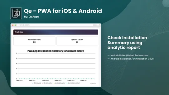 Qe: PWA for iOS &amp; Android screenshot