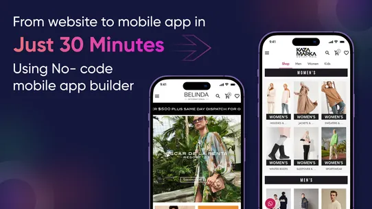 Mobile App Builder ‑ Swipecart screenshot