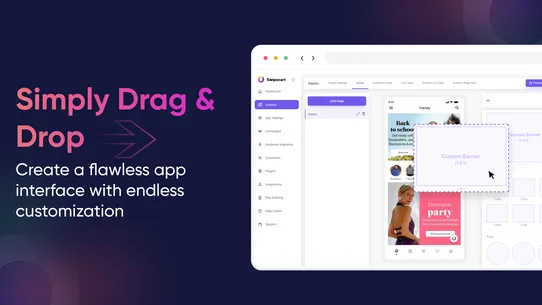 Mobile App Builder ‑ Swipecart screenshot