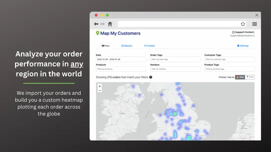 Map My Customers screenshot