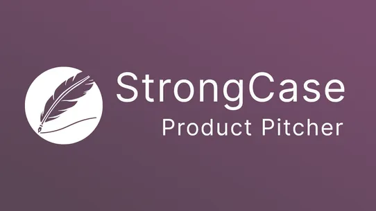 StrongCase Product Pitcher screenshot