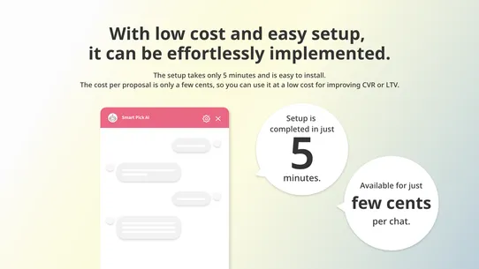 SmartPick ‑ AI Chatbot screenshot