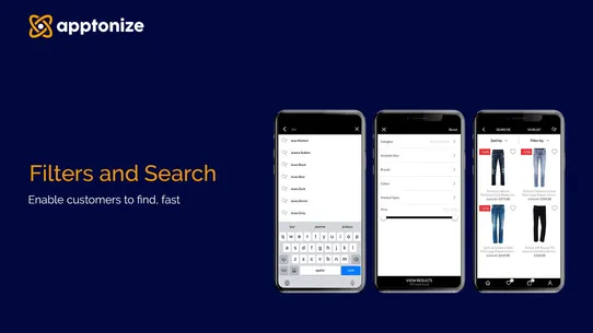 Apptonize Mobile App screenshot