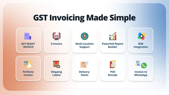 WebPlanex: GST Invoice India screenshot