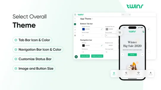 Twinr ‑ Mobile App Builder screenshot