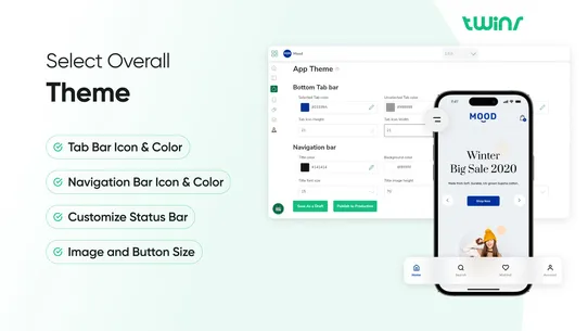 Twinr ‑ Mobile App Builder screenshot