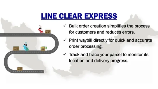 Line Clear Express OMS screenshot