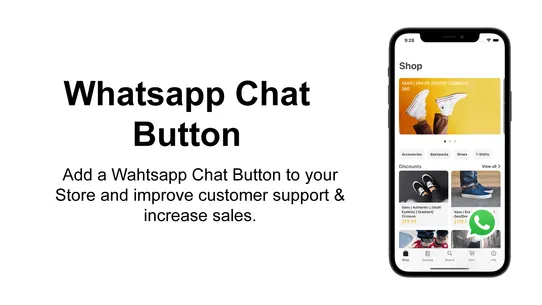 Snail Whatsapp Chat Button screenshot