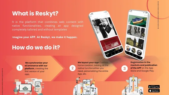 Reskyt ‑ Mobile App screenshot