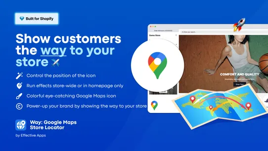 Way: Google Maps Store Locator screenshot