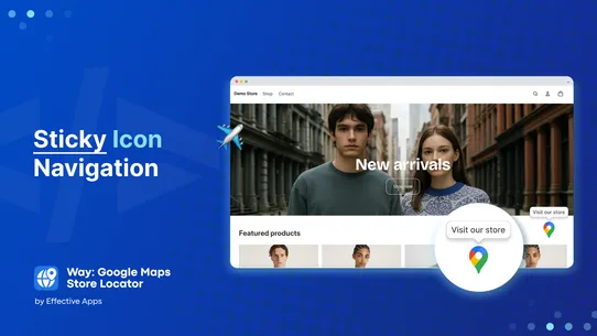 Way: Google Maps Store Locator screenshot
