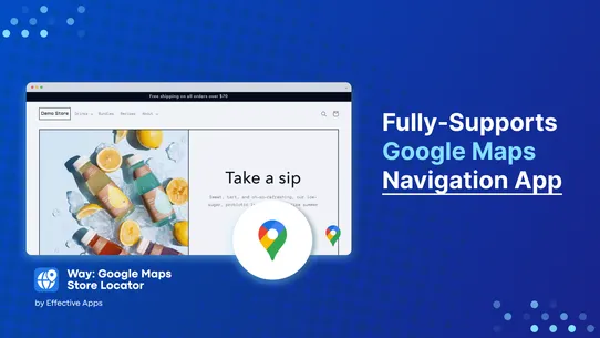 Way: Google Maps Store Locator screenshot