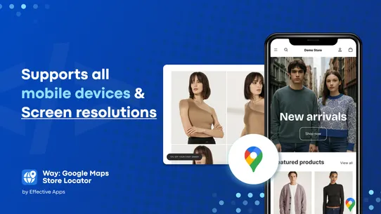 Way: Google Maps Store Locator screenshot