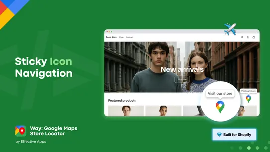 Way: Google Maps Store Locator screenshot
