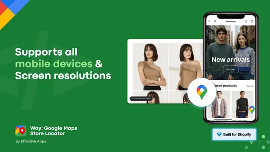 Way: Google Maps Store Locator screenshot