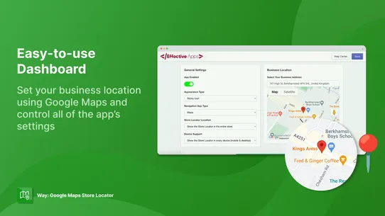 Way: Google Maps Store Locator screenshot