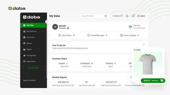 Doba ‑ Dropshipping screenshot