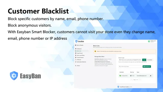 Easyban ‑ Country Blocker screenshot