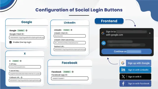 HOOK Social Login screenshot