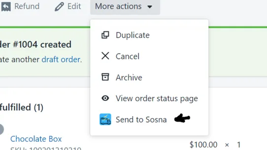 Sosna DeliverIt screenshot