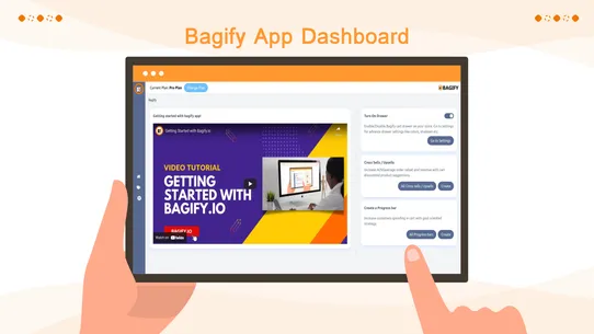 Bagify ‑ Upsell &amp; Cross sell screenshot