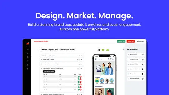 Moshocart ‑ Mobile App Builder screenshot