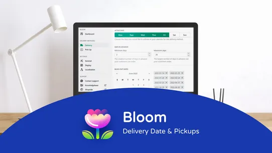 Bloom: Delivery Date &amp; Pickups screenshot