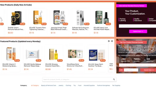 Flowpallet‑Beauty Dropshipping screenshot