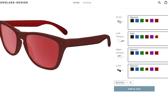 StyleBazi : Sunglass Designer screenshot