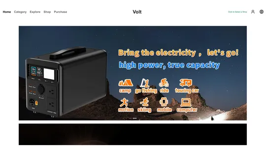 Volt Dropshipping screenshot