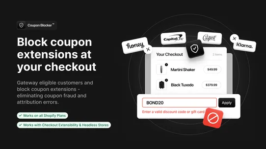 Veeper ‑ Stop Coupon Leaks screenshot