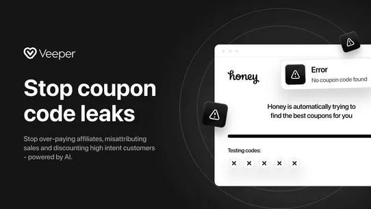 Veeper ‑ Stop Coupon Leaks screenshot