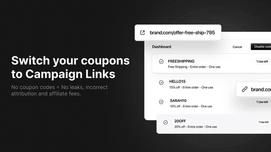 Veeper ‑ Stop Coupon Leaks screenshot