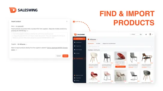 SALESWING‑AliExpress Dropship screenshot