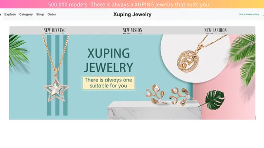 Xuping Jewelry Dropshipping screenshot