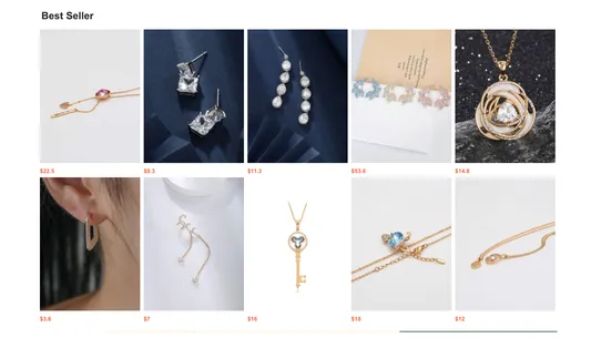 Xuping Jewelry Dropshipping screenshot