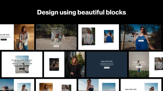 Blocks — Landing Page Builder screenshot