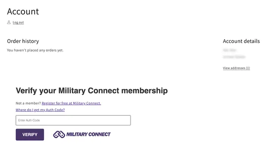 Military Connect screenshot