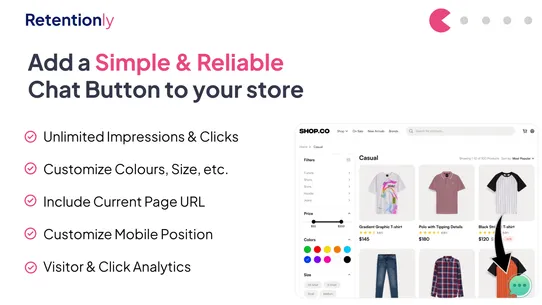 Rly: Chat Button &amp; Marketing screenshot