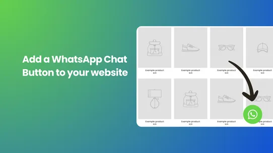 WhatsApp Chat Button by RQ screenshot