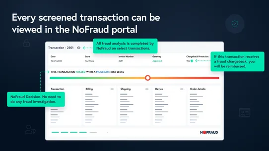 NoFraud Fraud Protection screenshot