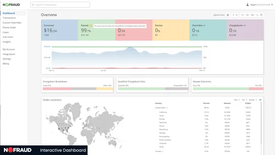 NoFraud Fraud Protection screenshot
