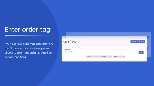 Addify Order Tags screenshot