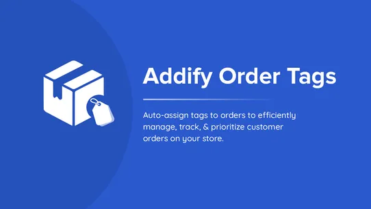 Addify Order Tags screenshot