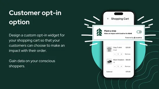 Support Causes You Can Track screenshot