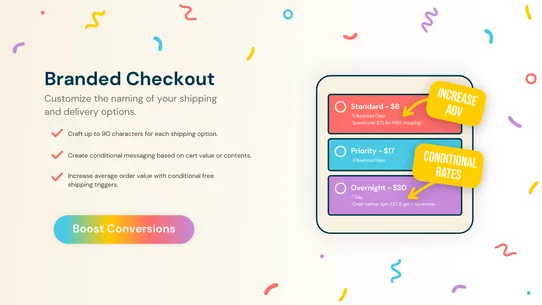 Intuitive Shipping screenshot