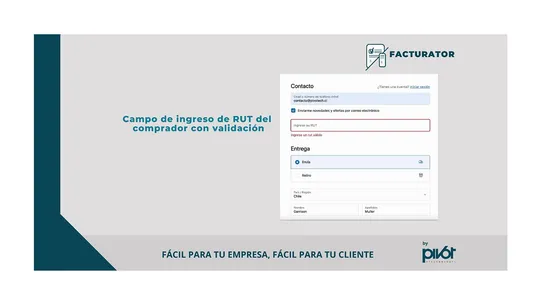 Facturator: ¿Boleta o Factura? screenshot