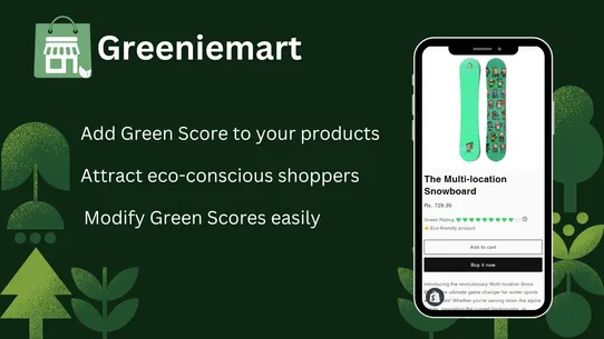 Greeniemart screenshot