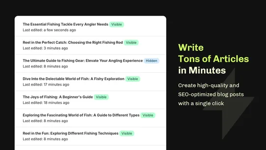 Essential SEO ‑ AI Blog Post screenshot