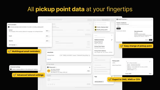 Globe Pickup Points &amp; Shipping screenshot
